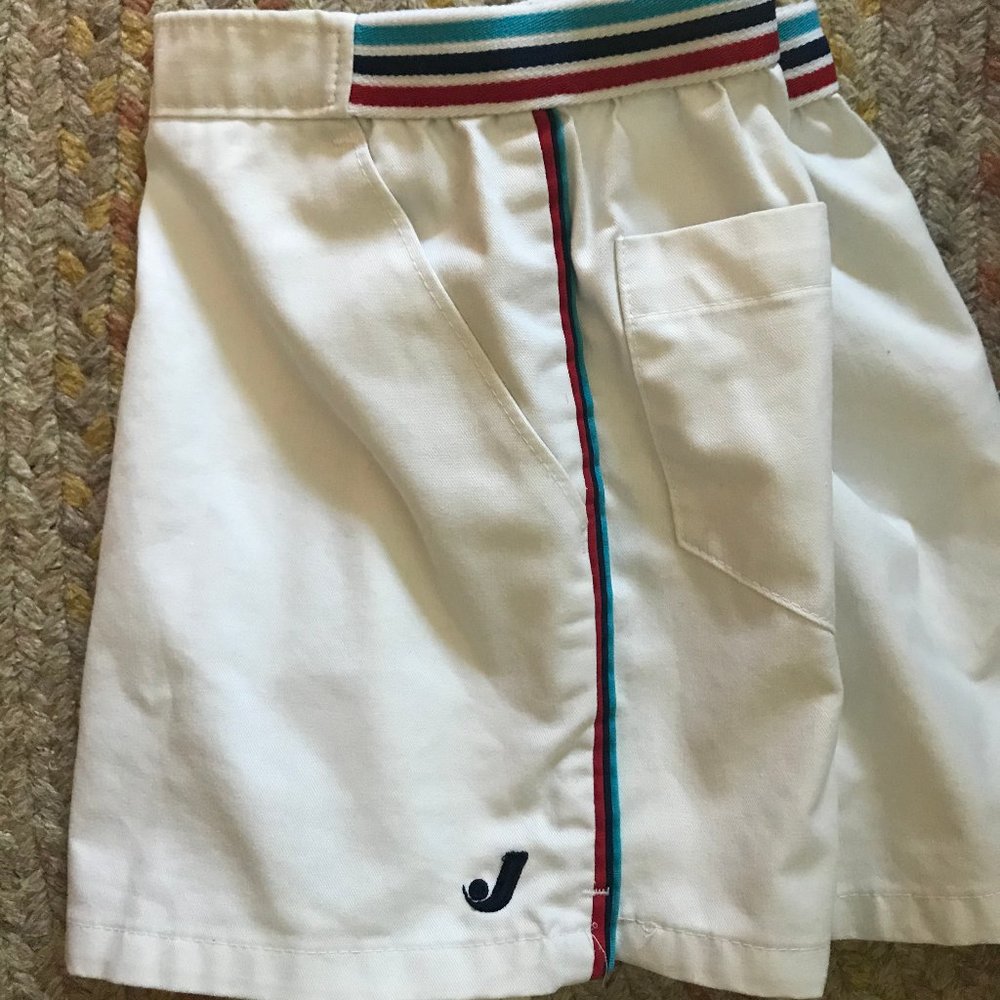 Vintage White Men's Short Shorts